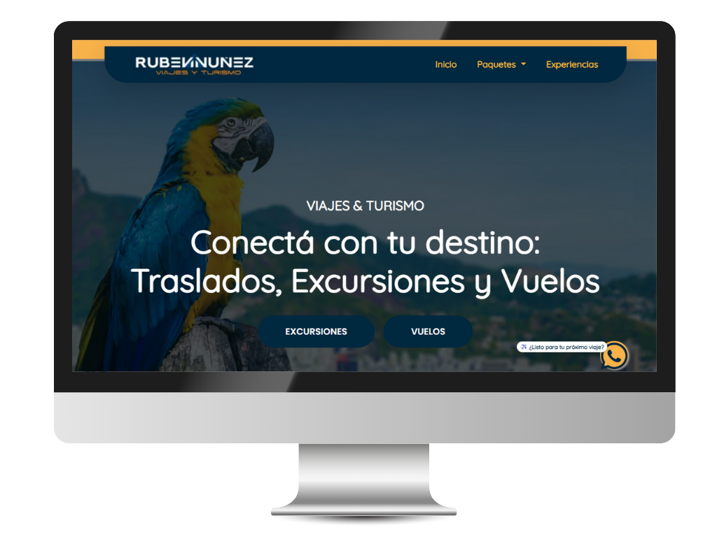 Diseño de sitio web profesional para empresa en Uruguay - Moderna Webs